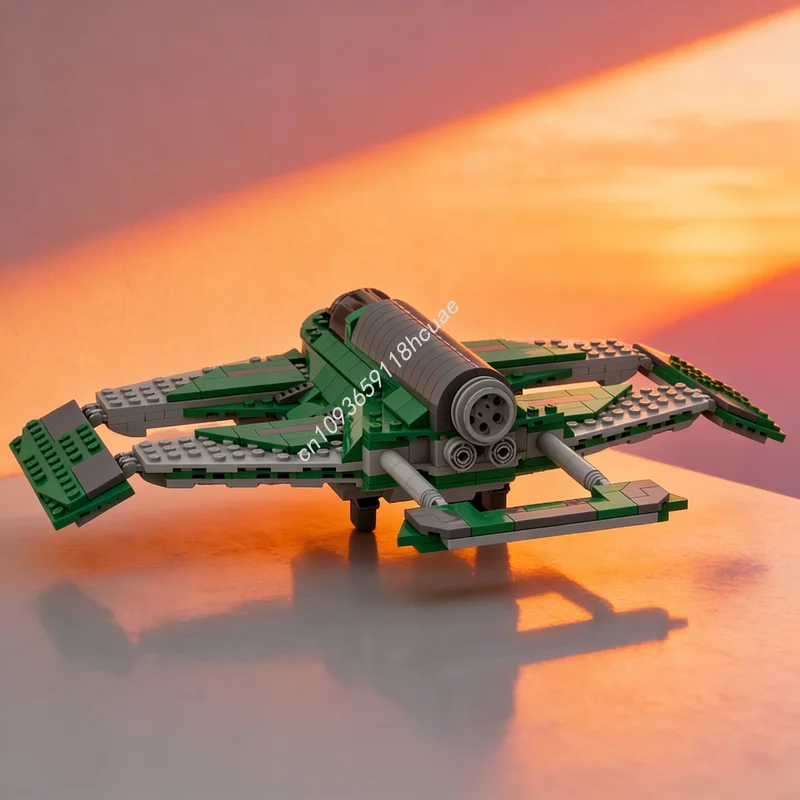 418 piezas MOC Kuat Systems Engineering Cloakshape AKA Star Battle, Bloques de Construcción de Modelos, Regalo Festivo, Juguete de Construcción Educativo