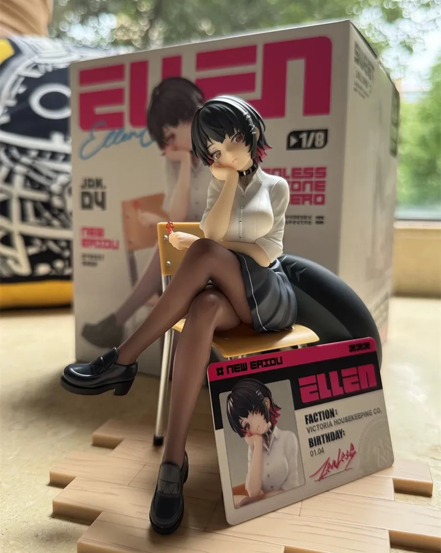 In Voorraad Officiële Originele Zenless Zone Zero Ellen Joe 1/8 Action Beeldje Anime Figuur Model Standbeeld Pop Spel Ornament Speelgoed Kid