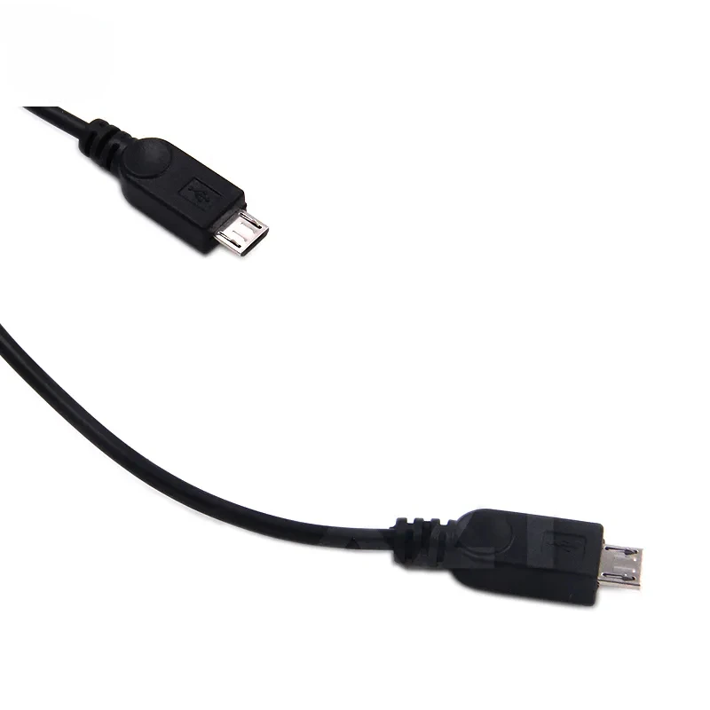 Micro USB 2.0 Y Splitter USB 1 Female to 2 Male Data Charge Extension Cord for Nokia Toshiba high quality Cable