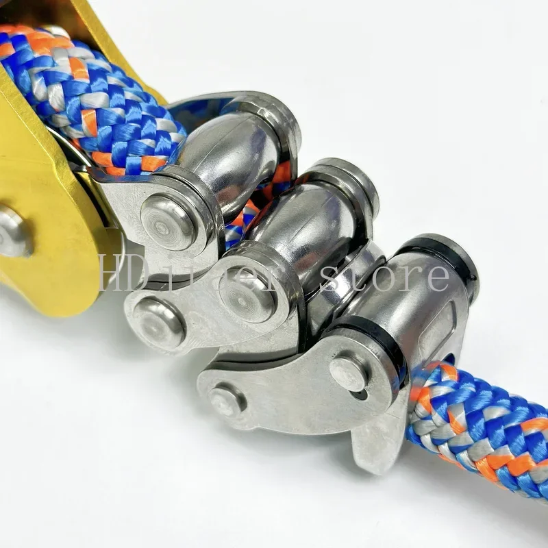 

CCMG 150KG Graber Fall Belay Device – For Rope Climbing, Arborist Work, & Aerial Rescue