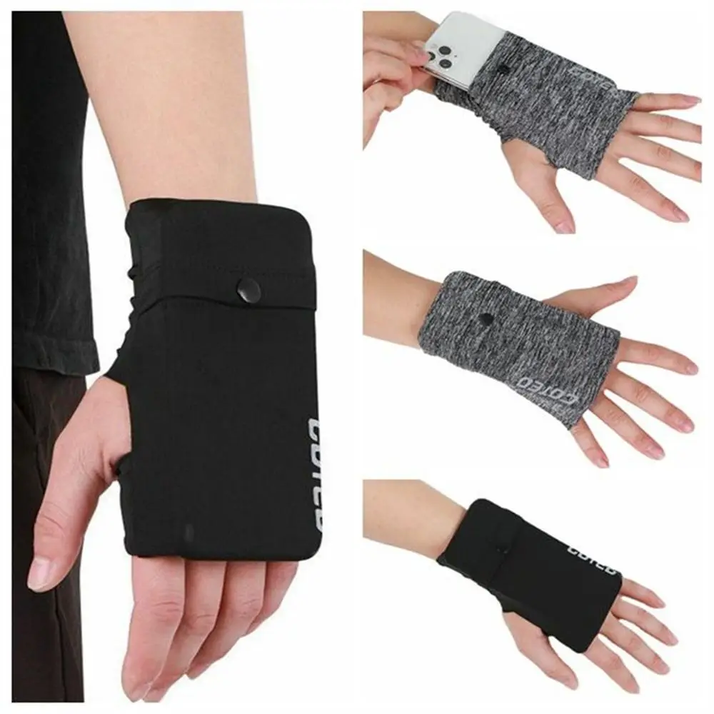 Wrist Case Cycling Pocket Riding Wristband Pouch Wristband Phone Holder Running Glove Bag Running Arm Bag Wrist Band Wallet
