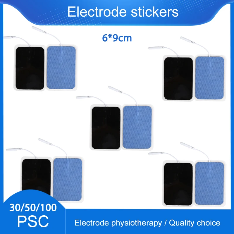 

30/50/100Pcs Replacement Self Adhesive Pulse Machines Electrode Pads for Tens Acupuncture Therapy Massager Physiotherapy