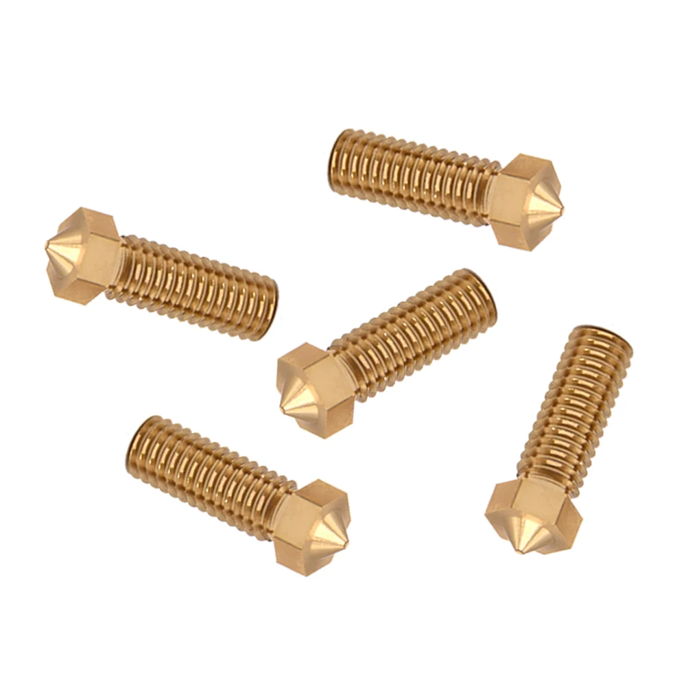 

Crater nozzle 1.75mm/3.0mm filament 0.2/0.25/0.3/0.4/0.5/0.6/0.8/1.0/1.2mm 3D Printer Parts Copper Extension Extruder Parts