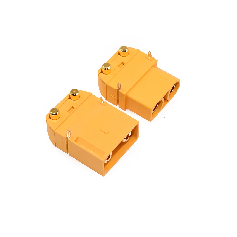 XT90PW-F M macho e fêmea conector aeronave modelo plug, Horizontal bateria ESC carregador, solda placa interface