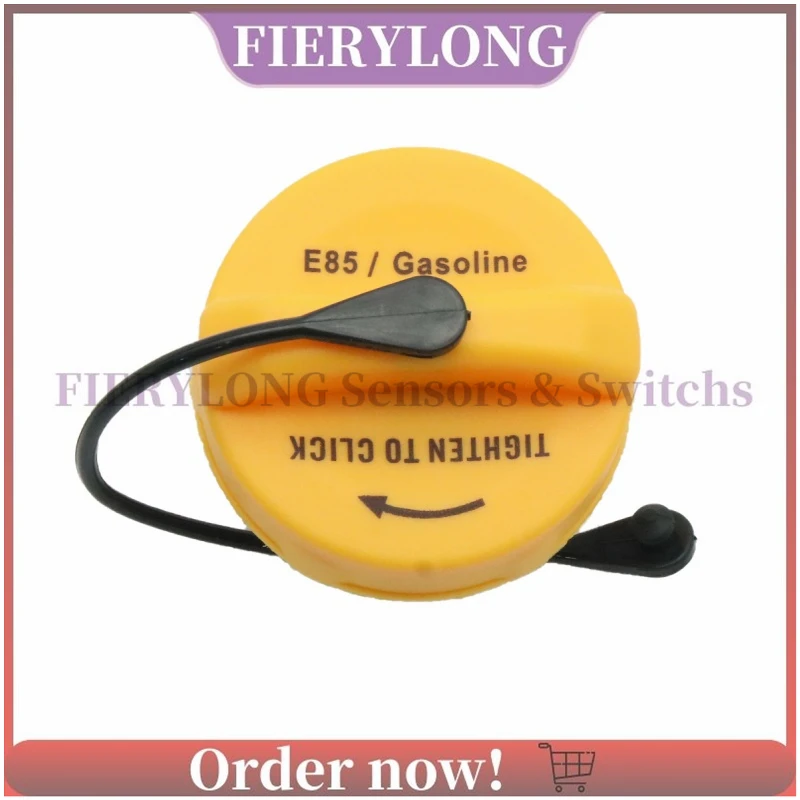 52124596AA Fuel Tank Gas Cap Yellow For Chrysler Aspen Chrysler Dodge Dart Durango Grand Caravan Jeep Commander Grand Cherokee
