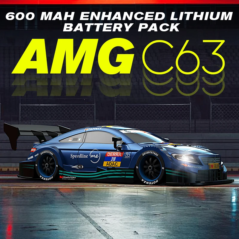 RC 4WD 2.4G Racing Car High Speed Off-Road Remote Control Drift Toys 1:16 with LED Light Race Sports Car for Boys Children Gifts