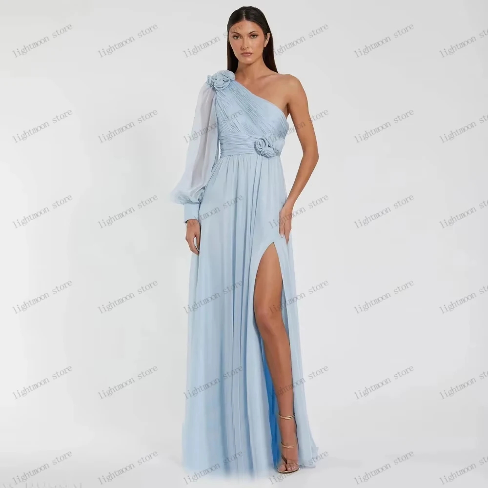 Eleganckie Sukienki Wieczorowe Sukienki na Bal Vintage Urocze Szaty na Uroczyste Przyjęcia Jedno Ramię Klasyczne Vestidos De Gala Szyte na Miarę 2026