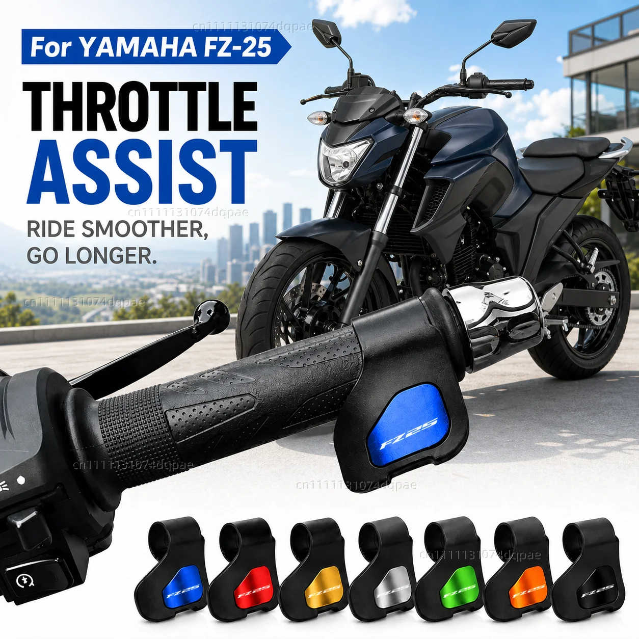

For YAMAHA FZ-25 FZ25 FZ 25 Motorcycle Throttle Assistant Clip Labor Saver Acceleration Labor-saving Auxiliary Handle Grip CNC