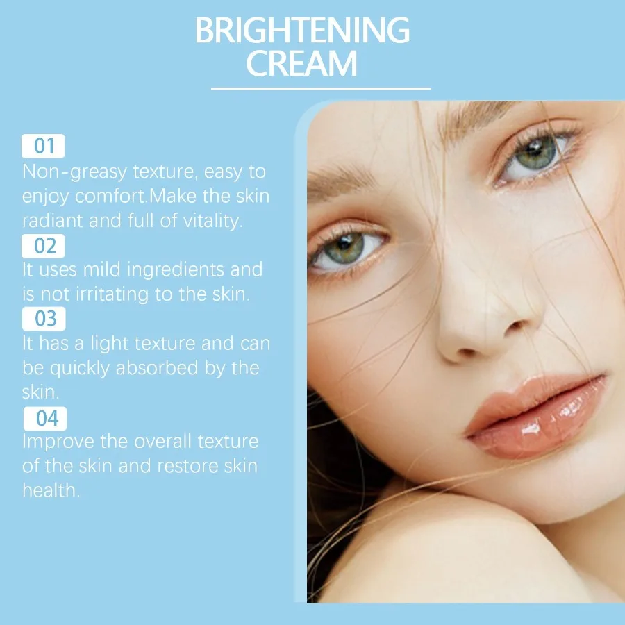 Hoygi Moisturizing Cream Gentle Soothing Moisturizing Moisturizing Face Brightening Moisturizing Care Cream