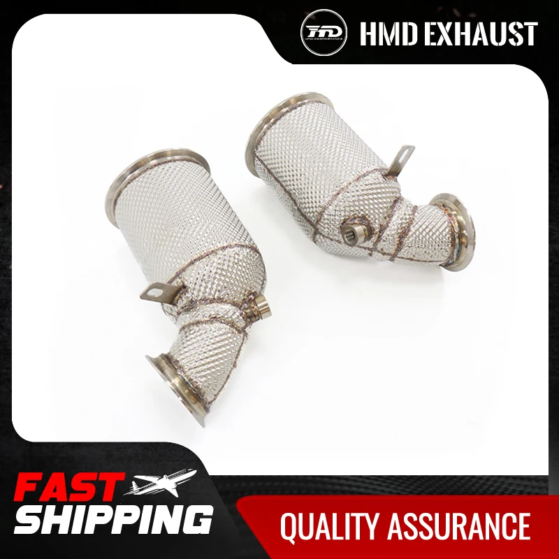 

HMD Stainless Steel High Performance Exhaust Downpipe For Porsche Panamera 971 Turbo 4.0T withcat Performance Upgrade