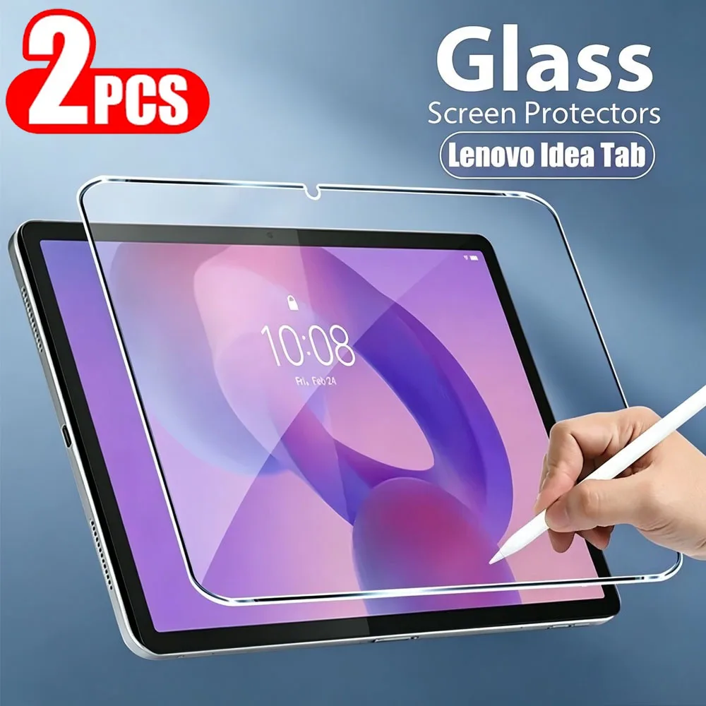 2pcs Tempered Glass Screen Protector For Lenovo Idea Tab Plus Pro 12.7 11 12.1 inch 9H Protective Film