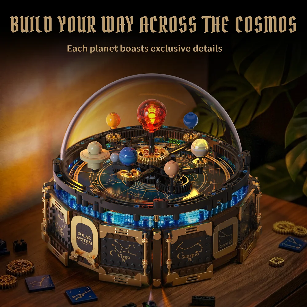 989pcs Solar System Glimmer Mu - Kids Education System review and price
