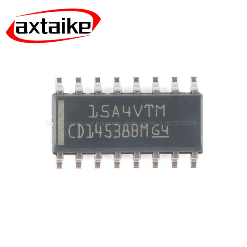 

10PCS CD14538BM CD14538 CD14538BM96 SOP16 MC14538BDR2G 14538BG SMD CMOS Dual Precision Mono Multivibrator SOP IC