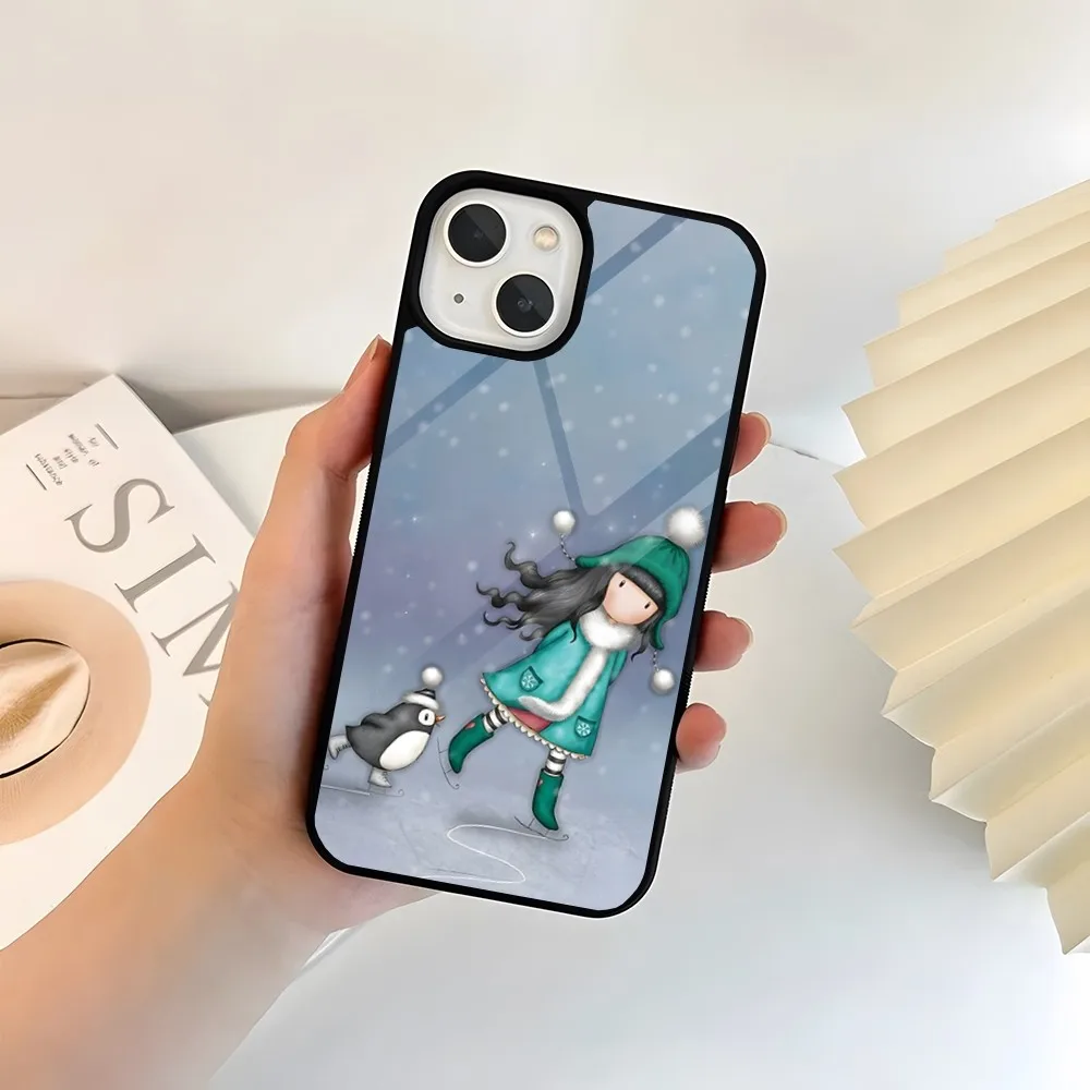 Phone Case PC+TPU Doll For Iphone Apple Cute Gorjusses 12 Pro Max 1115 13 Santoroes 14 Mini 6S 8 7 Plus X Xs XR Cover