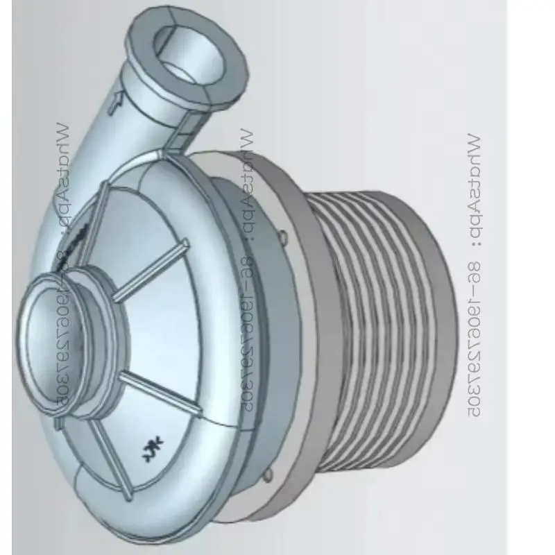 PPPPP Built-in driver Micro brushless DC turbine fan High wind pressure High speed Hydrogen fuel