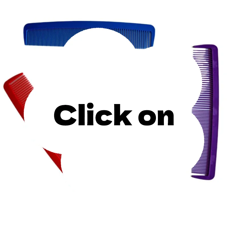 Fast Blow Drying Detangling Daily Hair Combing Jumbo Size Dense-tooth Comb Fun Stage Props Massage Combs Hair Styling Detangler
