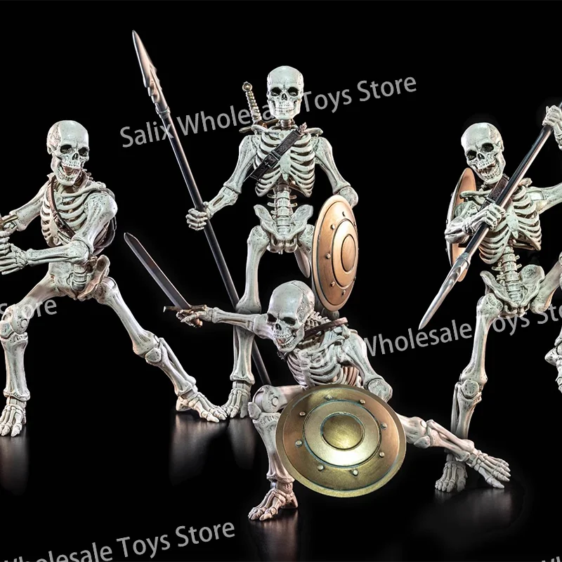 Four Horsemen Skeleton Studio Mythic Legions Outpost Zaxxius T.U.5.C.C. Amine Action Figure For Kids Gifts Toys Customized