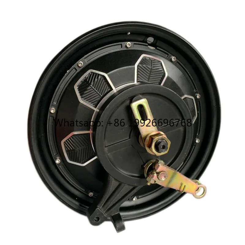 

DC Brushless 14 Inchx2.5 48V/60V Ancient Brake Scooter Motor 50mm Three-Phase 30-50km/h Sine Power 350W-800W 40-50Nm New