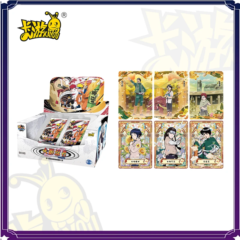 Kayou Genuine Naruto Legacy Collection Card Array Chapter Card Периферийные коллекционные карты