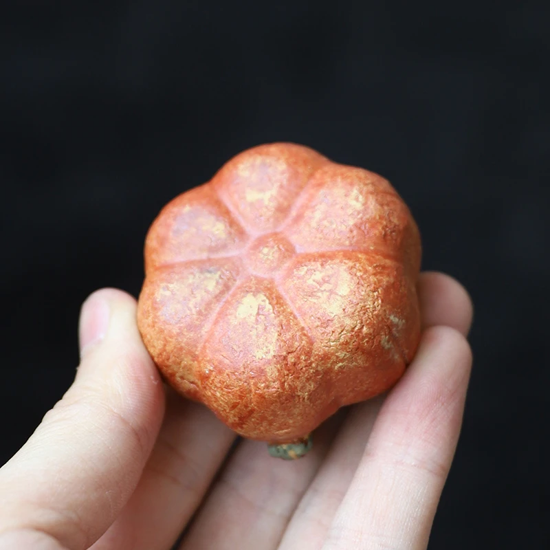 أبواق شاي من الطين الأرجواني، شاي اليقطين، إكسسوارات الشاي #3