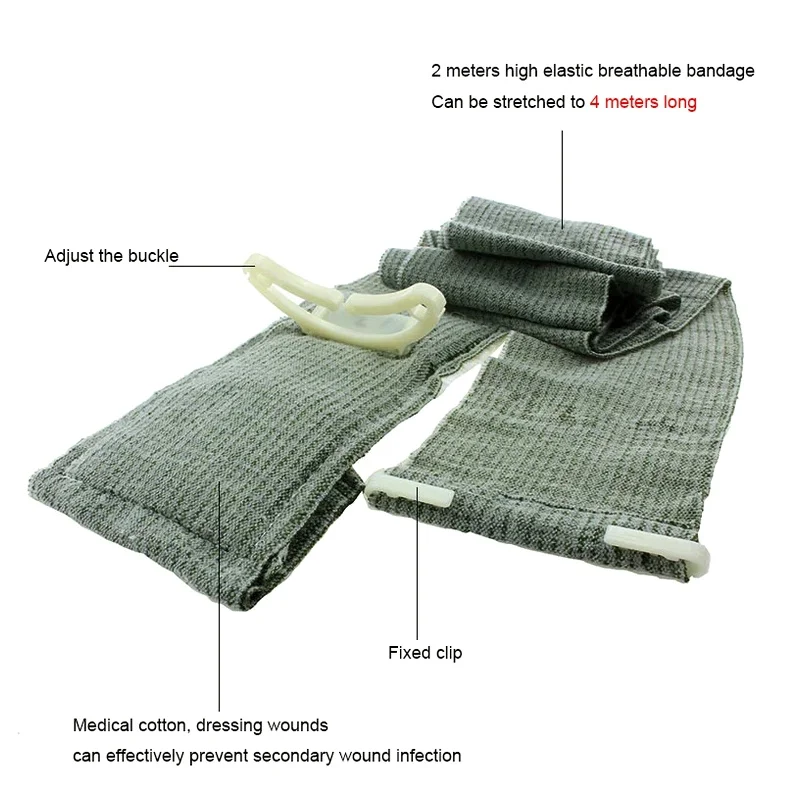 for Outdoor 4/6inch Medical Trauma Kit Emergency First Aid Israeli Bandage