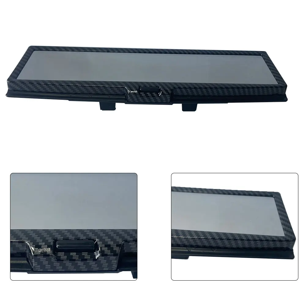 Car 3D Rearview Mirror Dimmable LED Car Makeup Mirror LED Light Automobile Interior Rear View Mirror Reflector Ambient Light - Image 5
