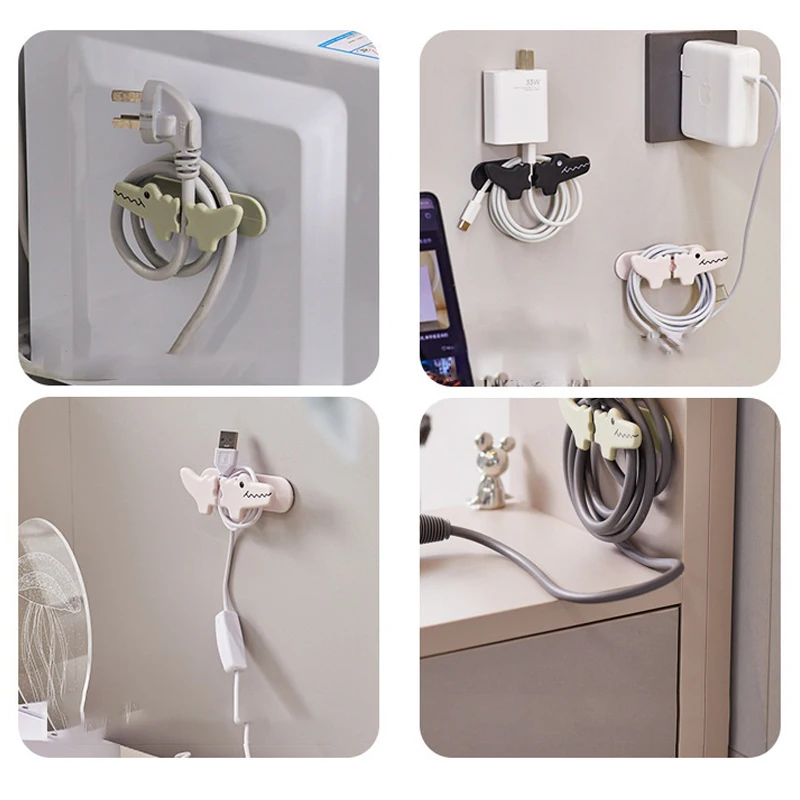 مقاطع إدارة الكابلات مقاطع الكابلات إدارة الحبل المكتبي قبضة التمساح لطيف إدارة الكبلات منظم الأسلاك المرنة للأريكة