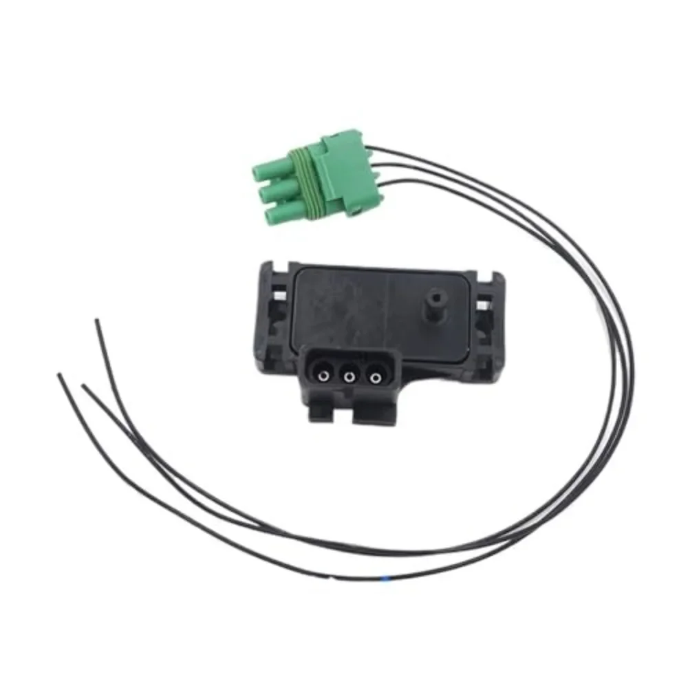 12223861 Turbo Intake Air Boost Pressure Map Sensor Wire Plug 3BAR 3 BAR For GM Modified Cadillac Chevrolet Buick Chevy 16040749