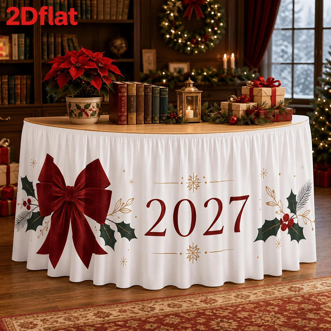It is highly suitable for Christmas dinner parties, office celebrations and seasonal home decoration activities in 2027.