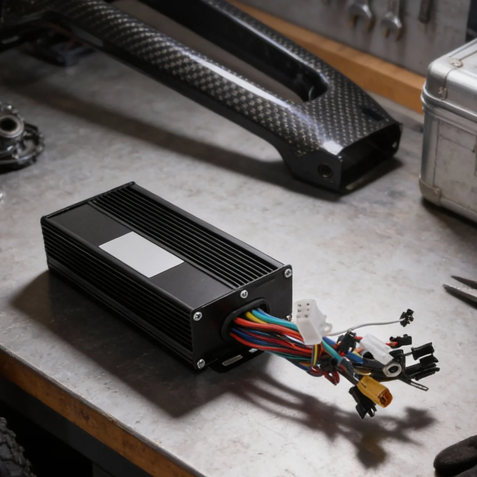 

Контроллер для электровелосипеда 36В-52В 35А, интеллектуальный 3-режимный синусоидальный контроллер для бесщеточных двигателей, аксессуары для модификации велосипедов