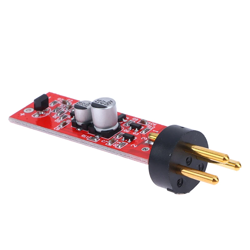 Diaphragm Bottle Condenser Recording Microphone Modified Circuit Board With Plug For Mic Repair Modification DIY Audio Project