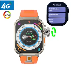 Newest Android 10.0 Smartwatch DW99 S9 Ultra 10 Core CPU Rotary Camera 256GB Rom App Download Smart Ultra Watch GPS WIFI Amoled