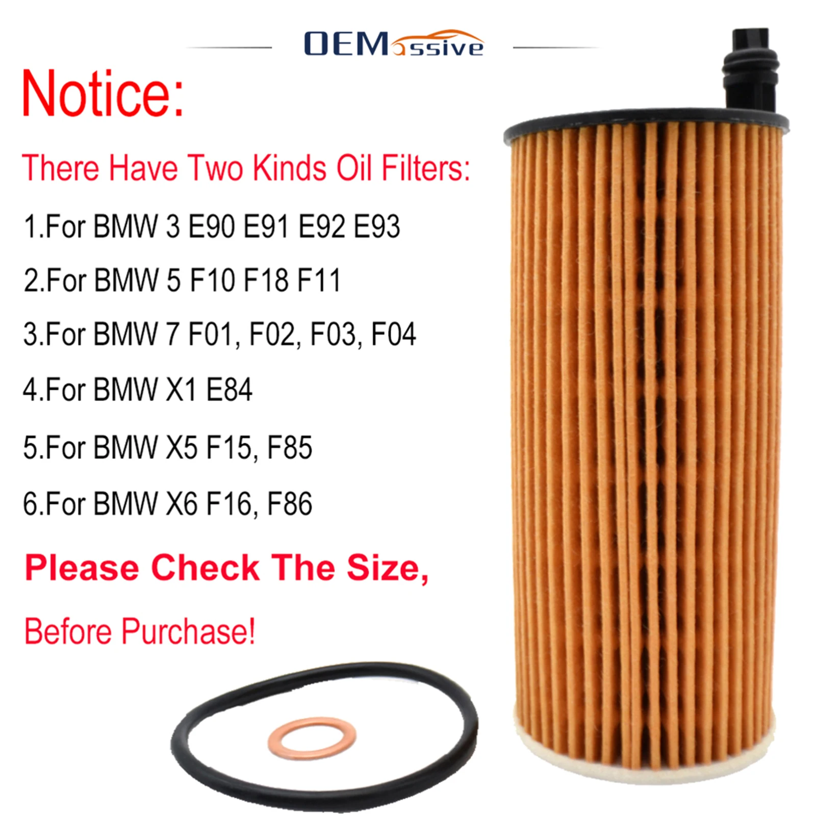 فلتر زيت 11428507683 لتويوتا أوريس أفينسيس فيرسو راف 4 IV BMW ألبينا D3 XD3 D4 D5 316d 318d xDrive 518d 520d 525d MINI R55