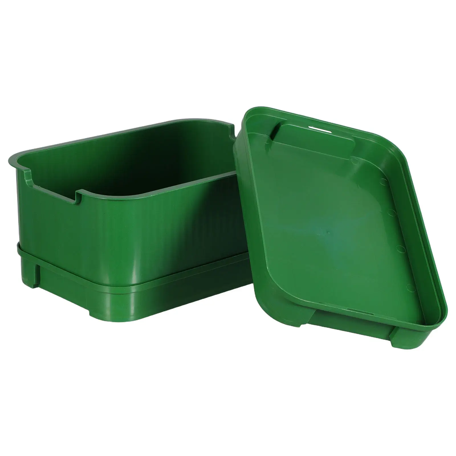 Bac de culture léger pour pousses de légumes, conteneur de germination multi-niveaux pour usage domestique, sans BPA, système de drainage ventilé