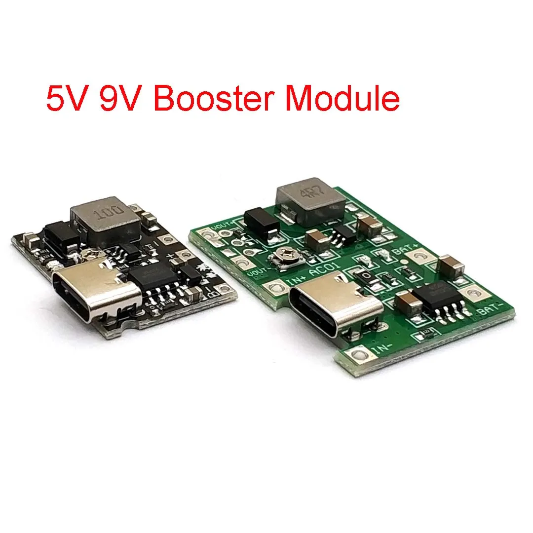 3.7V To 5V 9V USB Lithium Lipo Multimeter Modification 18650 Battery Charge Step Up Discharge Integrated Module