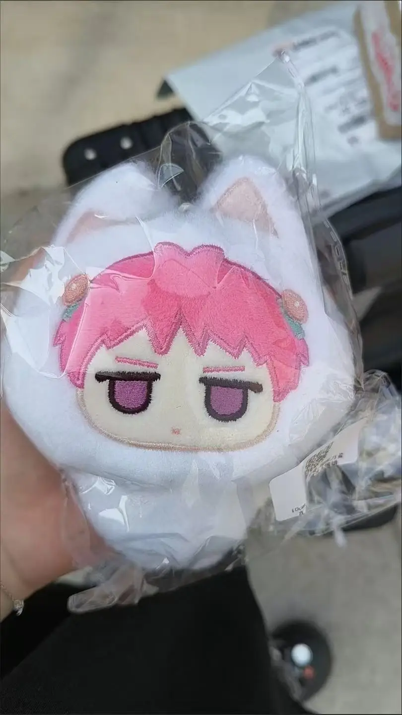 

Stuffed 10cm Anime Psychic Saitama Nanami Attribute Print Fo Cartoon Plush Doll Toy Dress-up Kid Adults Collectible Cotton Gifts