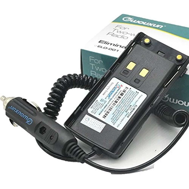 

Original Wouxun KG-UV9D Car Charger Battery Eliminator Adapter for Wouxun Walkie Talkie KG-UV9D Plus Portable Radio Transceiver