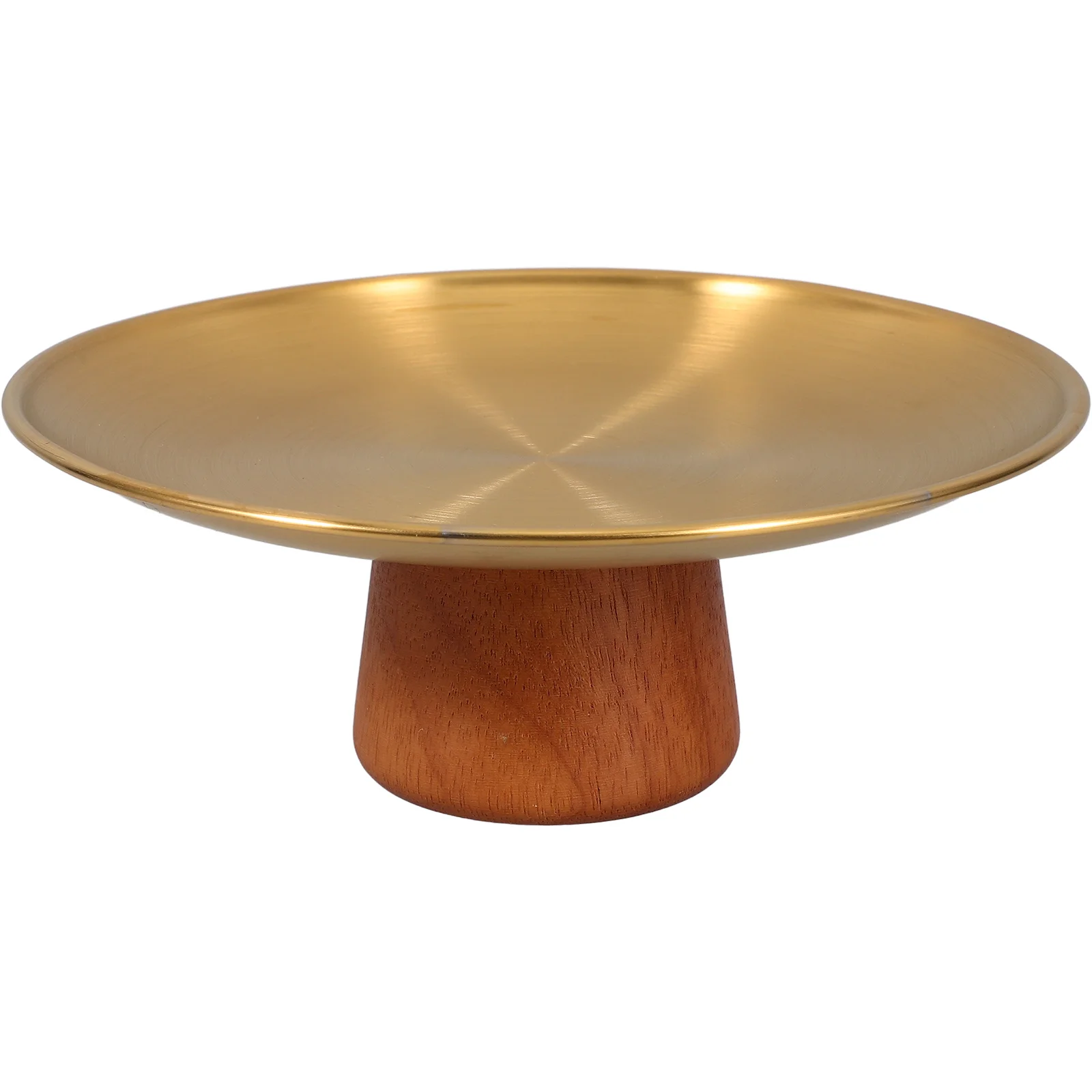 

Поднос для фруктов из нержавеющей стали на ножках, высокий, вместительный, универсальный, круглый, для десертов