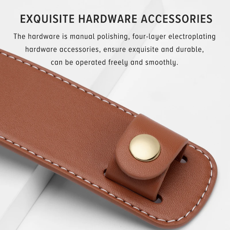 WUTA Bag Strap Decompression Shoulder Pad For Goyard Wide Leather Shoulder Rest Bag Handle Fixing Clip Anti-slip Bag Accessories