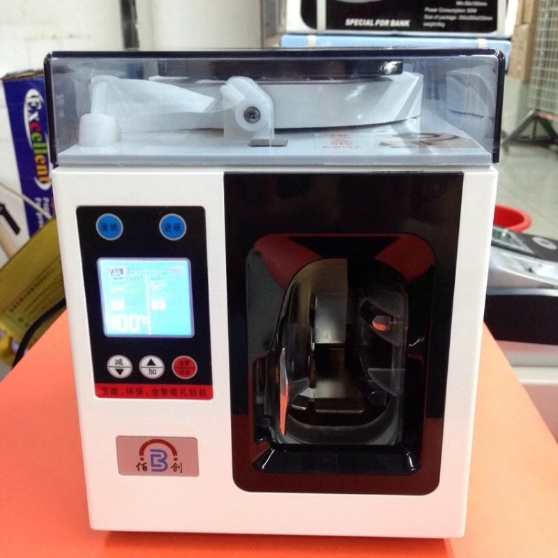 Small intelligent machine Automatic binding fast banknote bank special