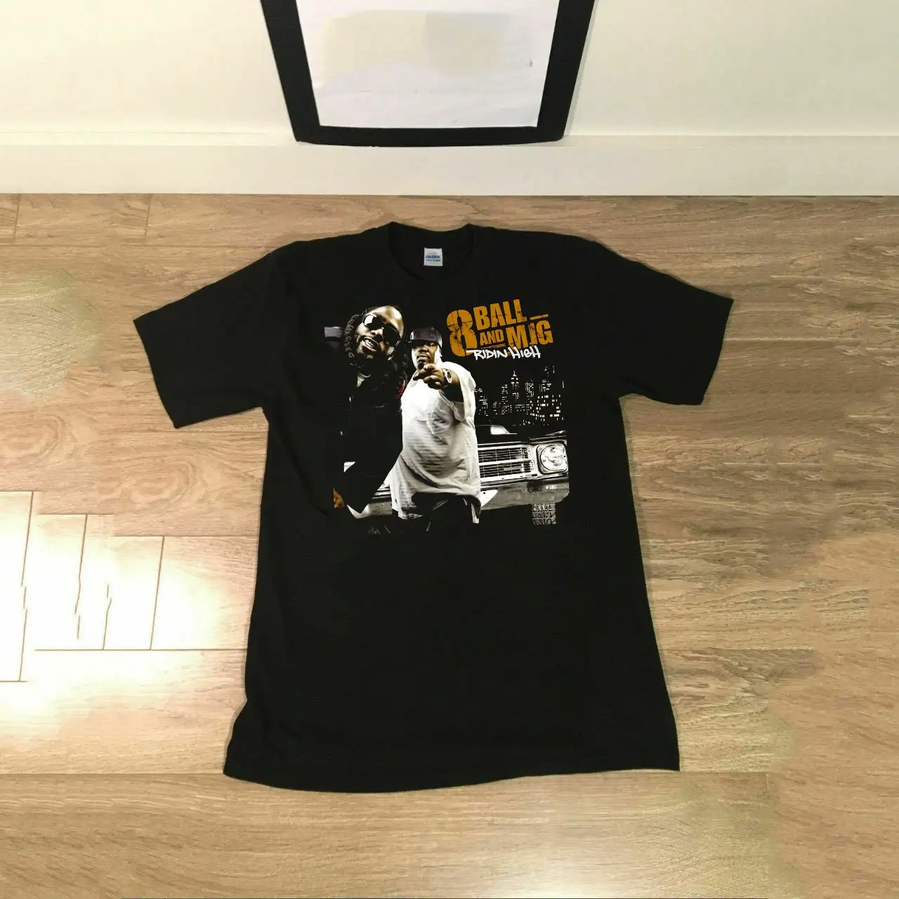 8Ball MJG Hip Hop Black T Shirt SweaT s Size S 4XL Adult High Quality Best