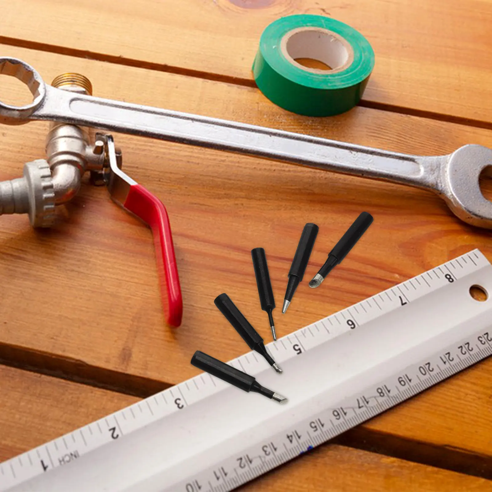 

Набор из 10 профессиональных медных наконечников для паяльника, сменные, для бутановых паяльных инструментов, быстрое теплопроведение, сварочные насадки