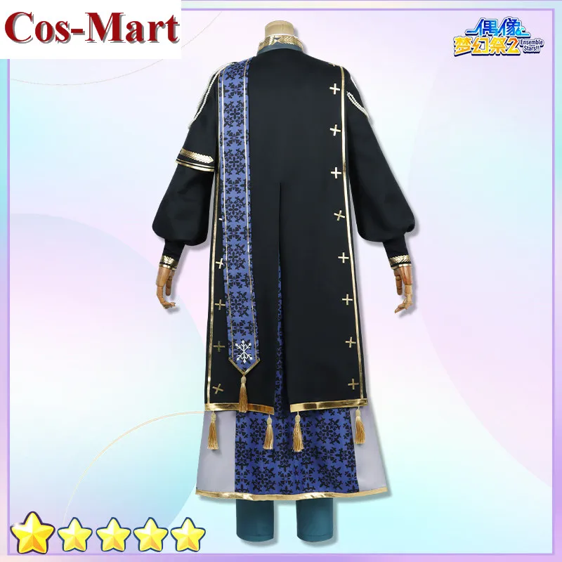 Cos-Mart Game Ensemble Stars Sakuma Rei Cosplay Costume Handsome Combat Uniforms Activity Party Role Play Clothing Cusom-Make