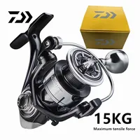 Daiwa Seawater Resistant Special 15Kg Max Drag Power Spinning Wheel Fishing Coil Shallow Spool Suitable for All Waters