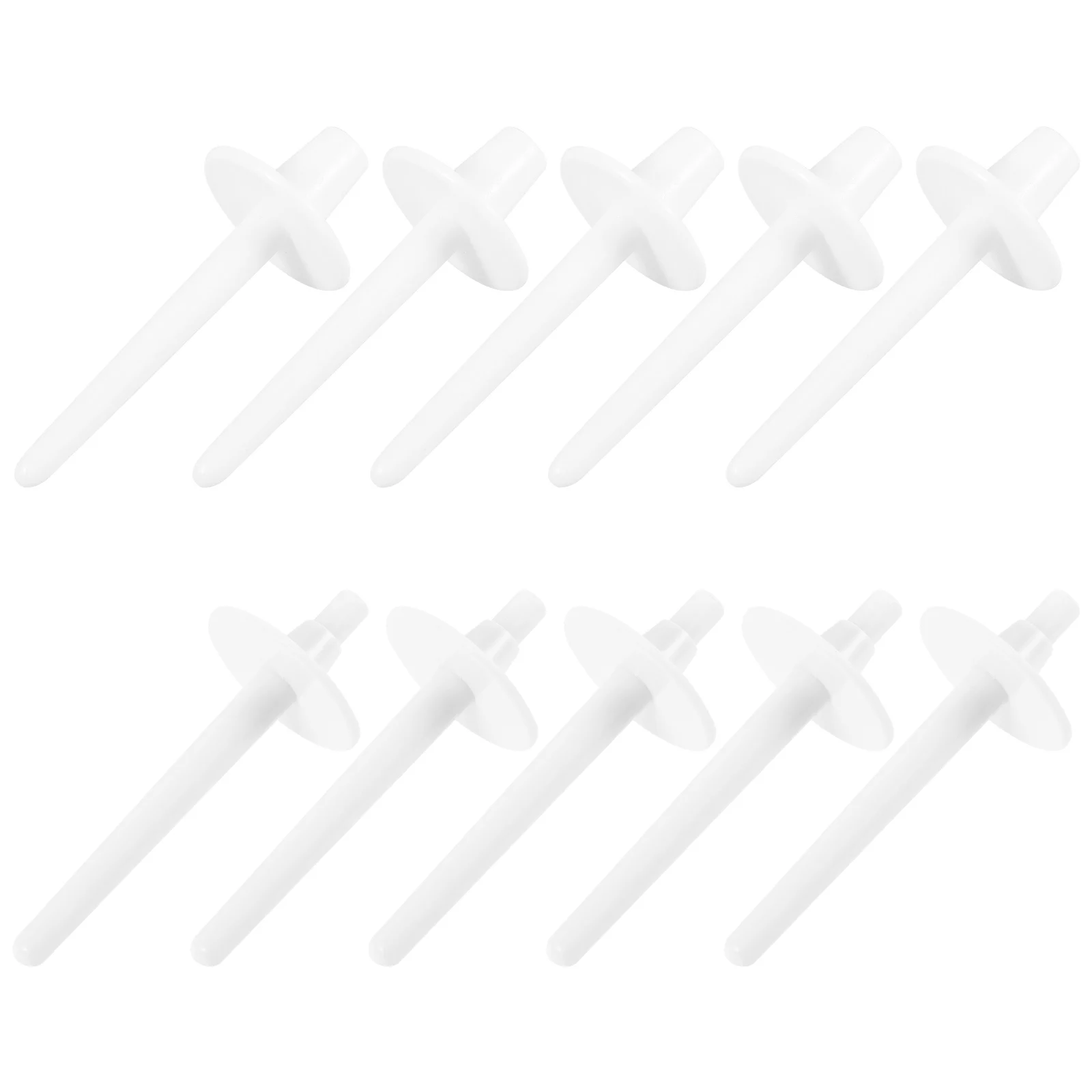 

10pcs Sewing Machine Thread Spool Holder Plastic Bobbin Rack for Embroidery Thread Stand Desktop ganizer Stable Base Wide