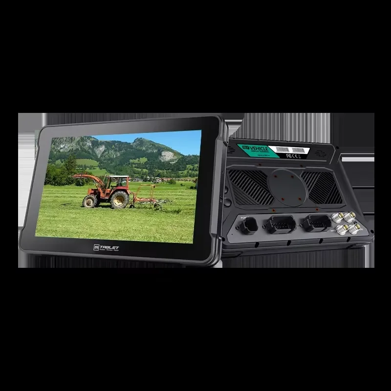 10 Inch 1000 Nits IP67 RTK Industrial Agricultural Touch Rugged Tablet Tractor Truck Auto Guidance Steer System