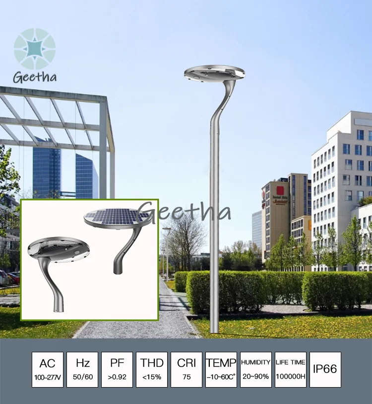 LED-zonnelicht Waterdicht buiten zonne-tuinlicht Bewegingssensor en zonne-energie Led-tuinlicht 30W 60W 100W