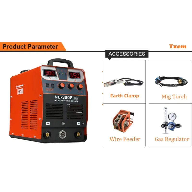 Spawarka MAG CO2 IGBT MMA 350A 2T/4T Mig