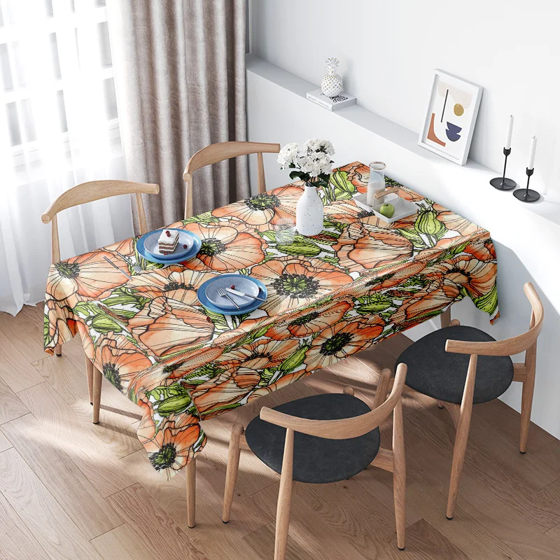 

Farm Fresh Harvest Tablecloth Vegetable Fruit Print Design for Dining Room DecorationRustic, Autumnal, Home Decor 51x70 Inch (Or