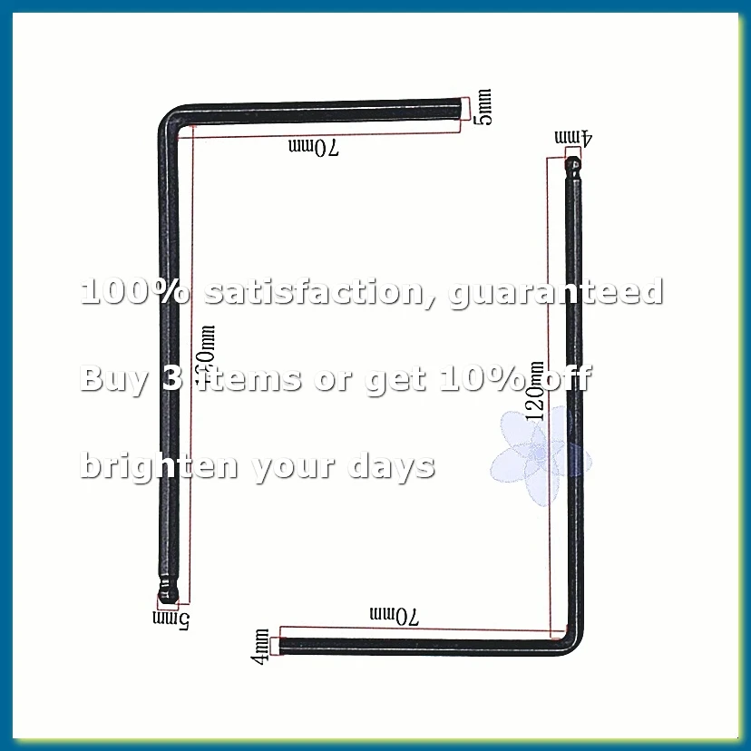 4mm & 5mm Truss Rod Wrench, Wrench Tool for Acoustic Guitar Deep or Narrow Truss Adjustment